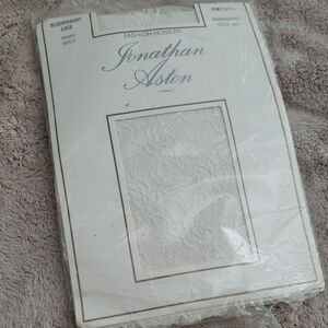 Rare Vtg 80's Jonathan Aston Lace Pantyhose Sz C